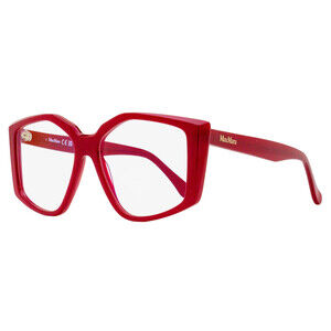 Max Mara Butterfly Blue Block Eyeglasses MM5162-B 066 Carmine Red 53mm